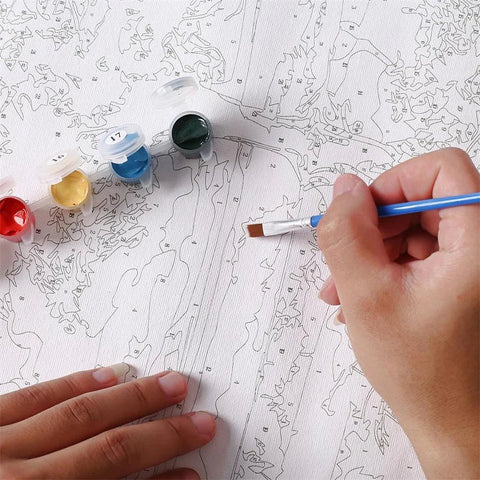 Malování podle čísel Moře inspirace (BS39228)