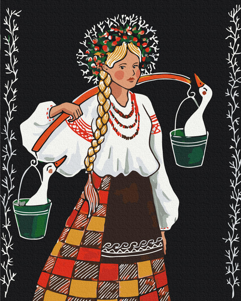 Malování podle čísel Nosí Anya husy © ANNART (BS54027)