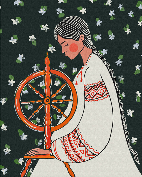 Malování podle čísel Vřeteno života © Annart (BS54029)