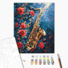 Malování podle čísel Květinový jazz (BS54043)