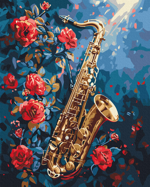 Malování podle čísel Květinový jazz (BS54043)