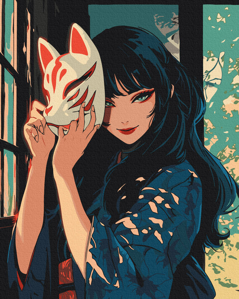 Malování podle čísel Kitsune (BS54077)