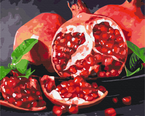 Malování podle čísel Lahodné granátové jablko (BS32215)