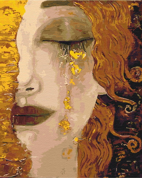 Malování podle čísel Zlaté slzy. Anne-Marie Silbermanová (BS51349)
