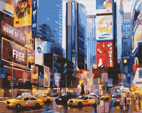Malování podle čísel Náměstí Times Square (BS8136)