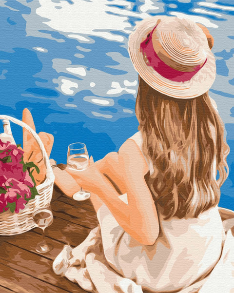 Malování podle čísel Snílka v klobouku (BS51332)