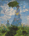 Malování podle čísel Žena s deštníkem. Claude Monet (BS6441)