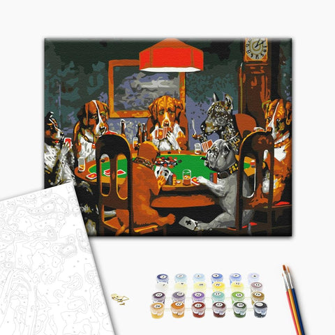 Malování podle čísel Poker (BS4026)