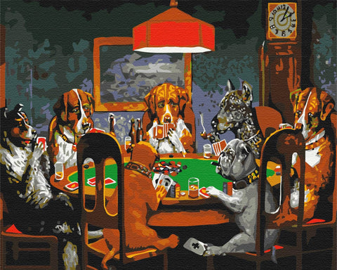 Malování podle čísel Poker (BS4026)