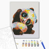 Malování podle čísel Duhová panda (BS52172)