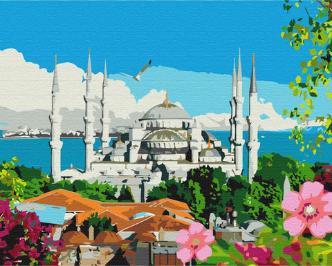 Malování podle čísel Letní Istanbul (BS51586)