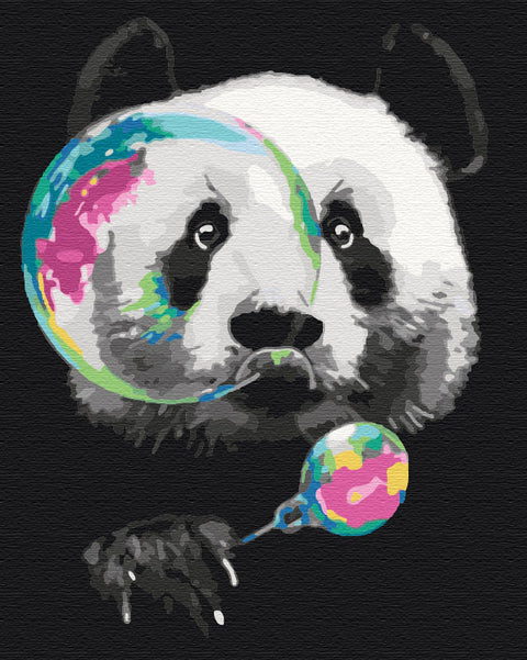 Malování podle čísel Panda s bublinou (BS51494)