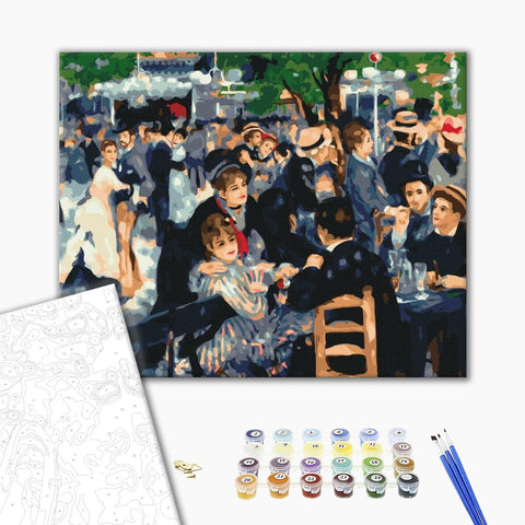 Malování podle čísel Tanec v Moulin de la Galette. Renoir (BS52293)