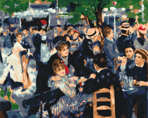 Malování podle čísel Tanec v Moulin de la Galette. Renoir (BS52293)