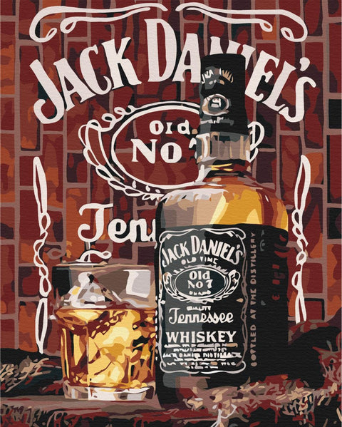 Malování podle čísel Americká whisky (BS52387)