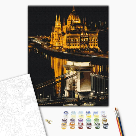 Malování podle čísel Noční Budapešť (BS52549)
