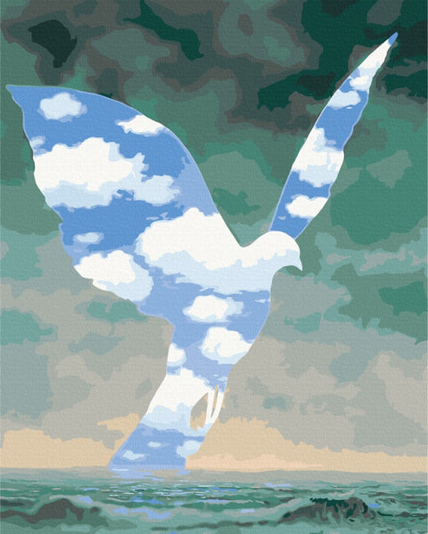 Malování podle čísel "Velká rodina" René Magritte (BS52384)