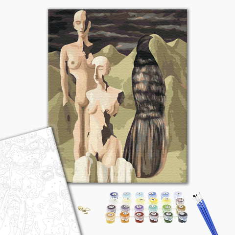 Malování podle čísel Polární záře. René Magritte (BS52380)
