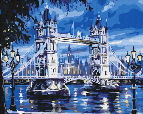 Malování podle čísel Tower Bridge (BS7336)
