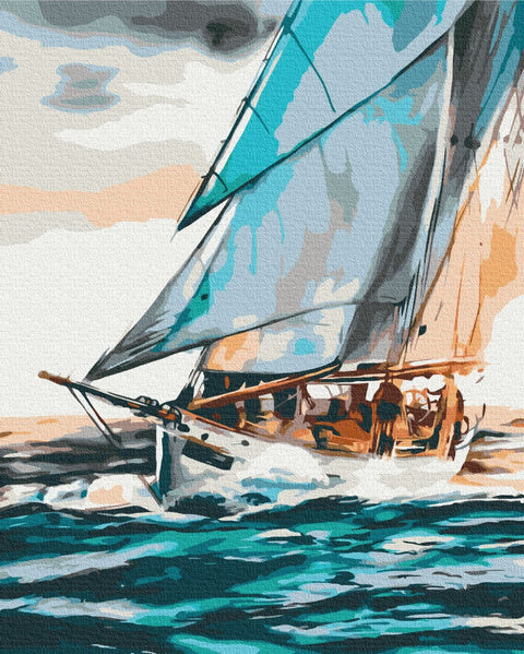 Malování podle čísel Plavba po moři © Iryna Ponamarchuk (BS53299)