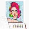 Malování podle čísel Lady grunge @nila_art_art (BS53389)