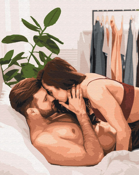 Malování podle čísel Příjemné objetí (BS51740)