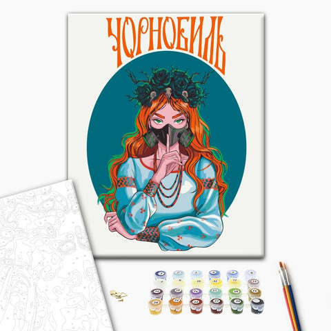 Malování podle čísel Nebezpečný Černobyl © Zakharova Natalia (BS53136)