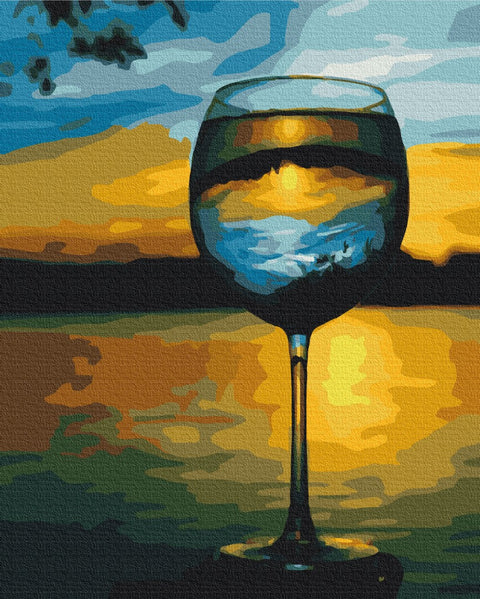 Malování podle čísel Nebeský nápoj (BS35810)