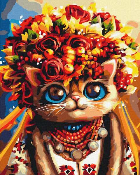 Malování podle čísel Podzimní Kitsa © Marianna Pashchuk (BS53335)