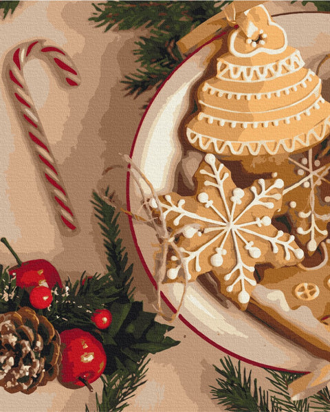 Malování podle čísel Babiččiny vánoční sušenky (BS52505)
