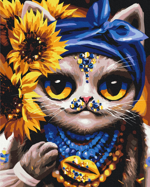 Malování podle čísel Creative Kitty © Marianna Pashchuk (BS53420)