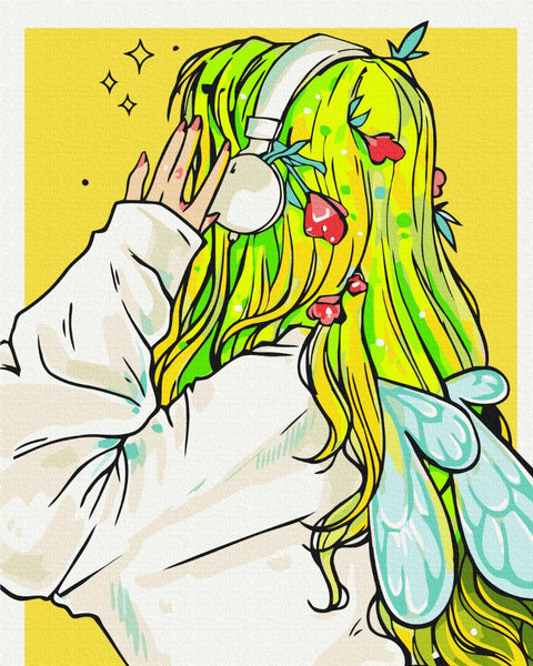 Malování podle čísel Playlist víly @nila_art_art (BS53520)