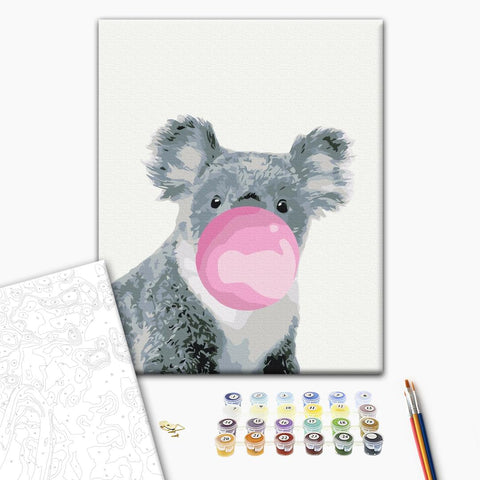 Malování podle čísel Koala se žvýkačkou (BS5702)