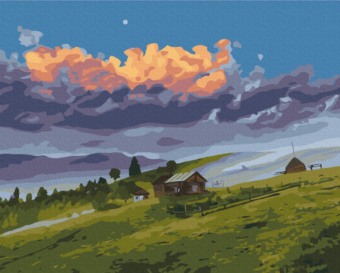 Malování podle čísel Nebeský plamen © Sergiy Stepanenko (BS53791)