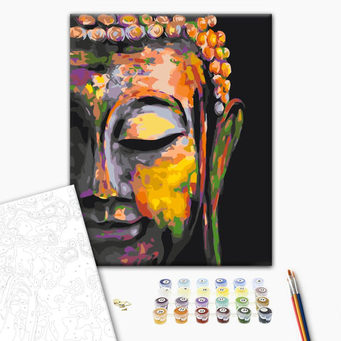 Malování podle čísel Vícebarevný Buddha (RBS30220)