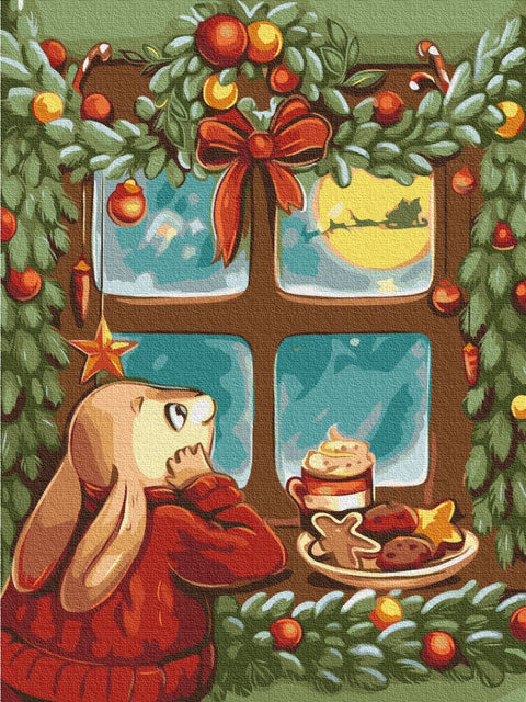 Malování podle čísel Pohádka za oknem © Lazarenko Olena (RBS1015)