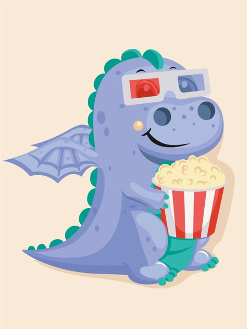 Malování podle čísel Film pro draka (KBS0115)