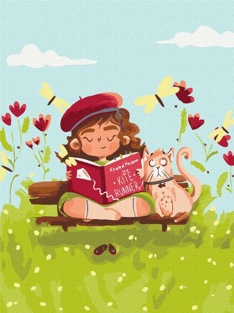 Malování podle čísel Víla na dovolené ©Yana Kozak (KBS0124)
