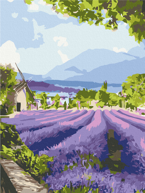 Malování podle čísel Dva světy Provence 2 (RBS53742)
